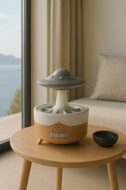 Ultrasonic UFO Air Humidifier & Aromatherapy Diffuser