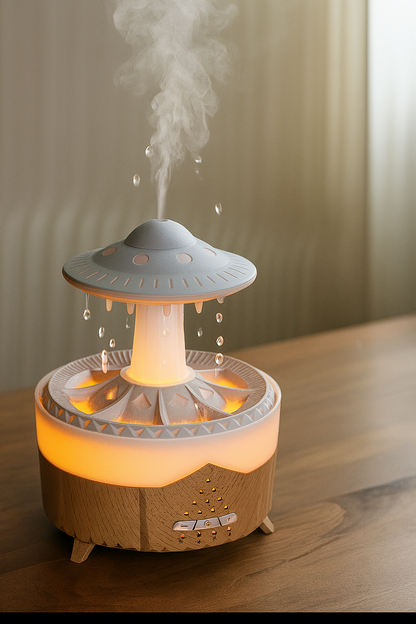 Ultrasonic UFO Air Humidifier & Aromatherapy Diffuser
