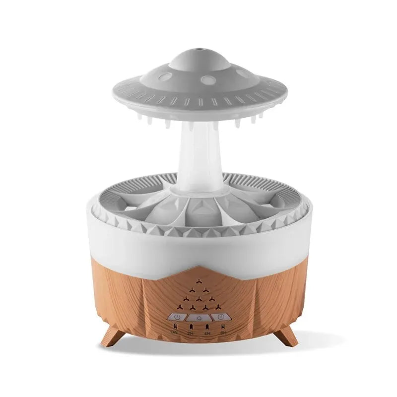 Ultrasonic Ufo Air Humidifier & Aromatherapy Diffuser with Remote Control - Enhance Your Space with Essential Oil Fragrance