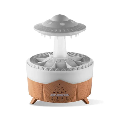 Ultrasonic Ufo Air Humidifier & Aromatherapy Diffuser with Remote Control - Enhance Your Space with Essential Oil Fragrance