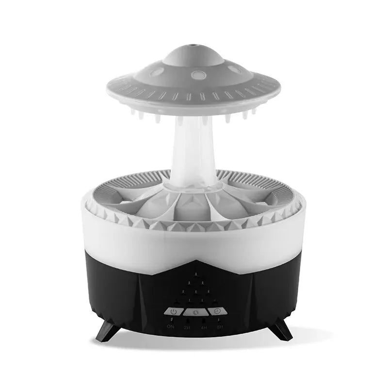 Ultrasonic Ufo Air Humidifier & Aromatherapy Diffuser with Remote Control - Enhance Your Space with Essential Oil Fragrance
