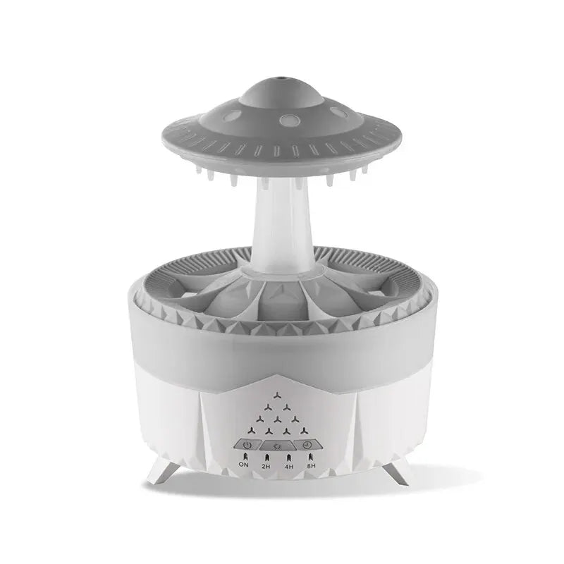 Ultrasonic Ufo Air Humidifier & Aromatherapy Diffuser with Remote Control - Enhance Your Space with Essential Oil Fragrance